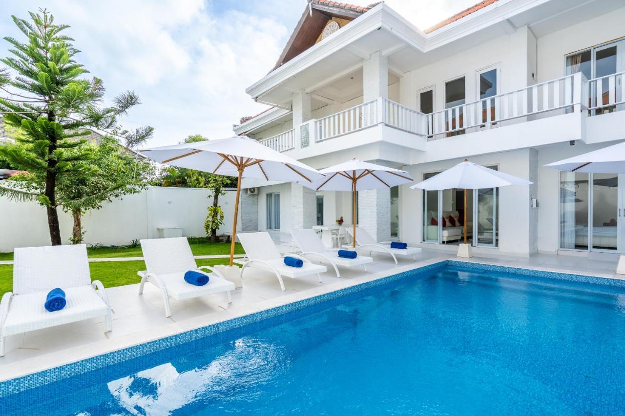 Luxury Minimalist Villa White Angel In Seminyak Екстериор снимка